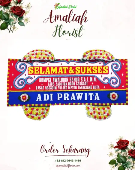 Papan Bunga Ucapan Selamat Bojongnegara